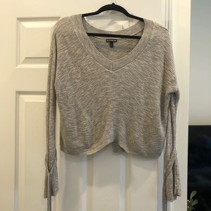 Express cropped sweater
